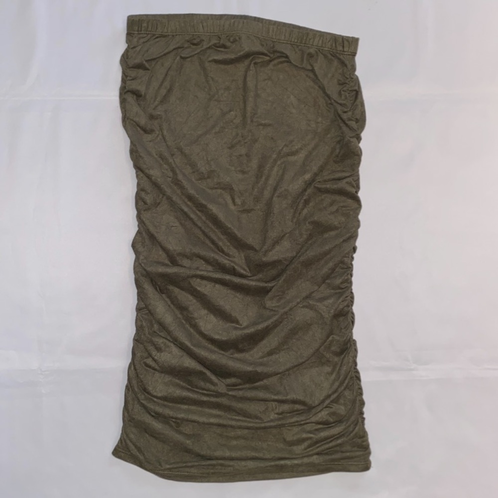Jasmine Sportswear Rouched Strapless Dress